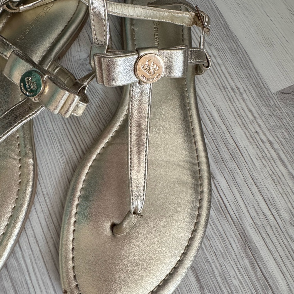 Gold Sandals - Picture 3 of 3